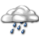 Mostly Cloudy With Light Drizzle