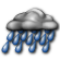 Cloudy With Light Rain