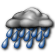 Cloudy With Light Rain